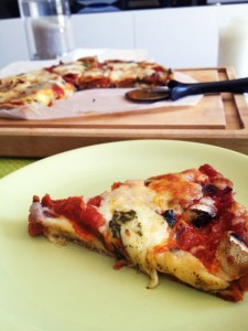 Pizza saine megalow food