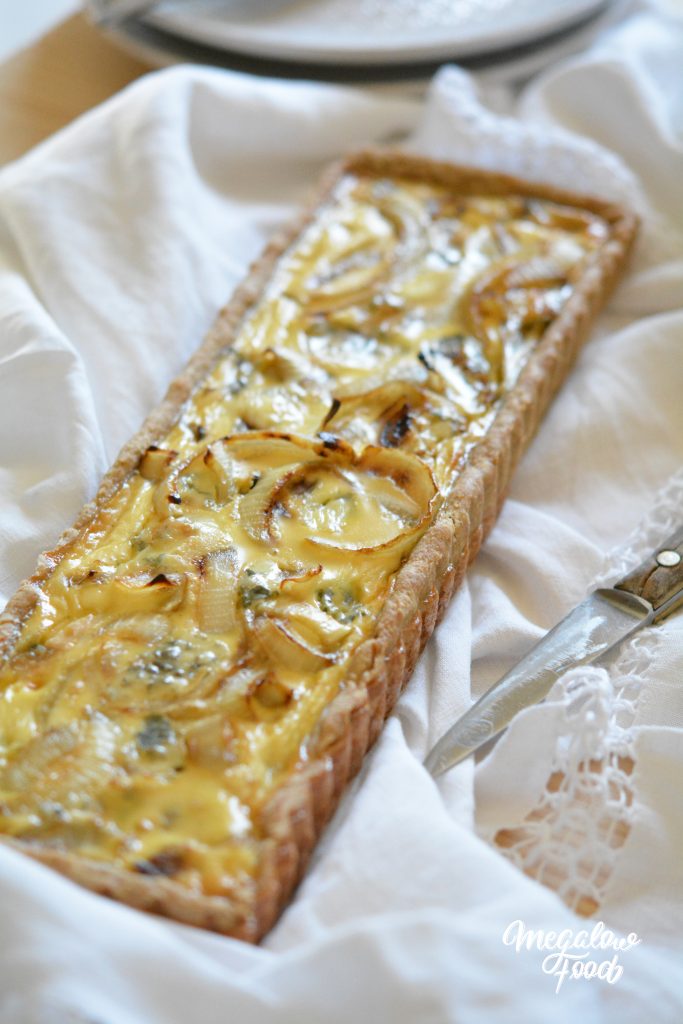 Quiche oignon bleu Megalowfood
